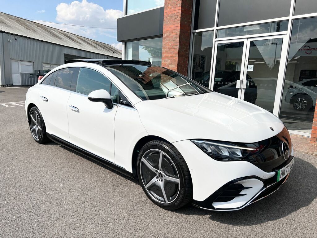 Mercedes-Benz EQE 2023 Eqe 300 89Kwh Amg Line Premium Saloon E White