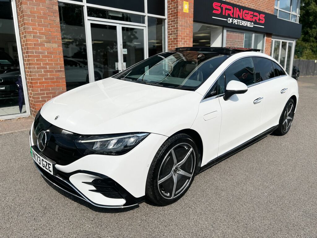 Mercedes-Benz EQE 2023 Eqe 300 89Kwh Amg Line Premium Saloon E White #5