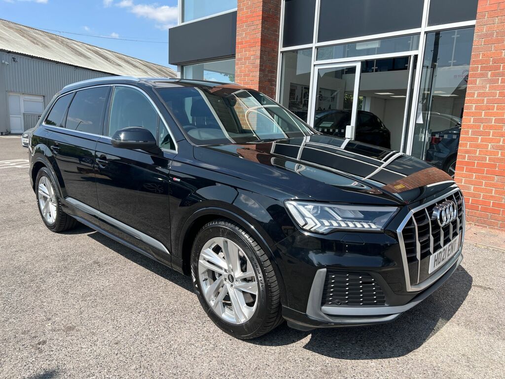 Audi Q7 2021 3.0 Tdi V6 50 S Line Suv Tiptronic Black
