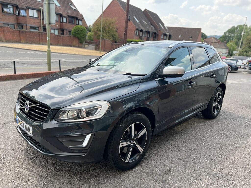 Volvo XC60 2017 2.4 D4 R-design Lux Nav Suv A BN67WUL Grey #3
