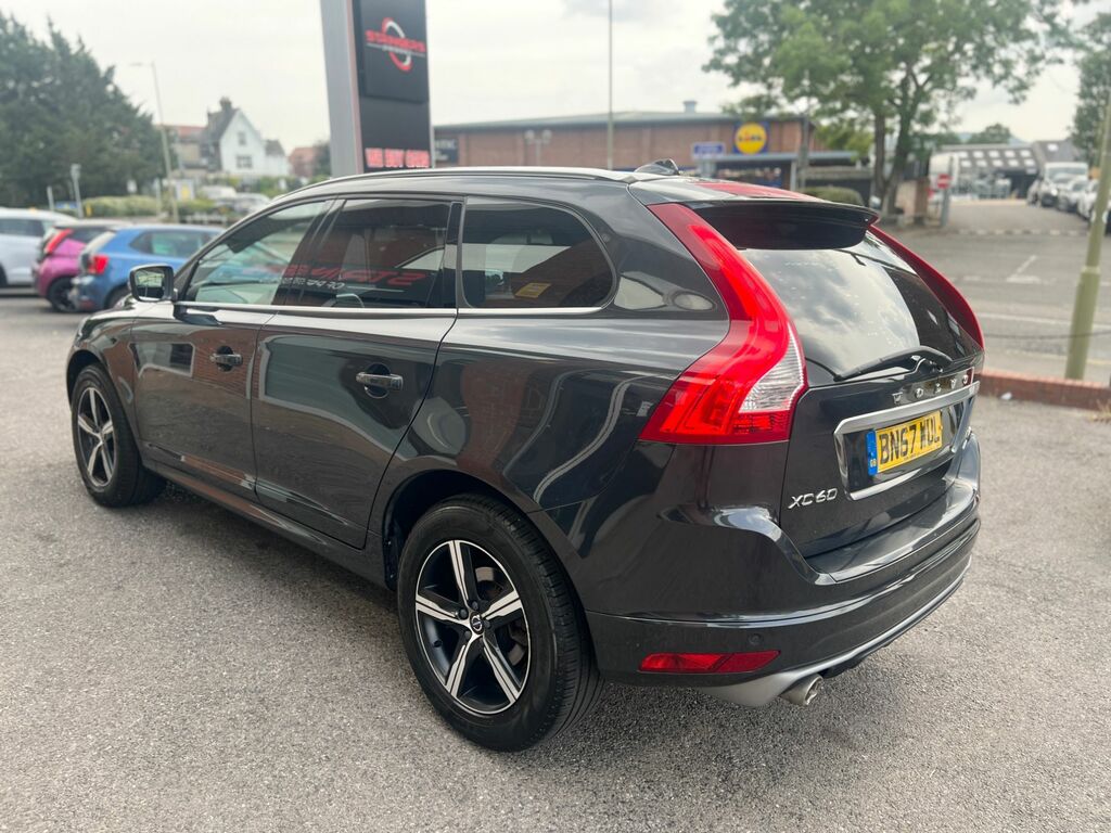 Volvo XC60 2017 2.4 D4 R-design Lux Nav Suv A BN67WUL Grey #4