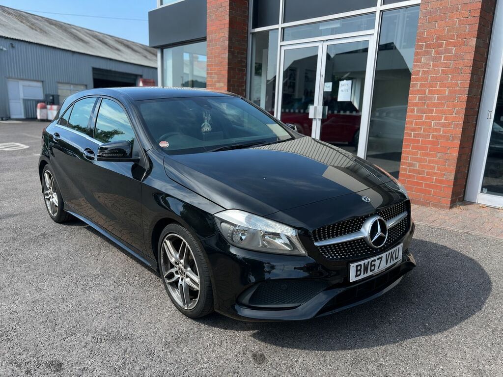 Mercedes-Benz A Class 2018 1.6 A160 Amg Line Hatchback Black