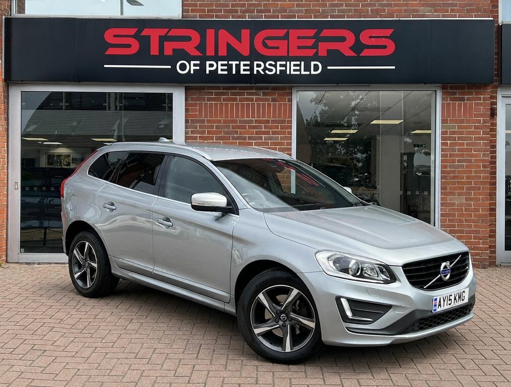 Volvo XC60 2015 2.0 D4 R-design Lux Nav Suv E Silver