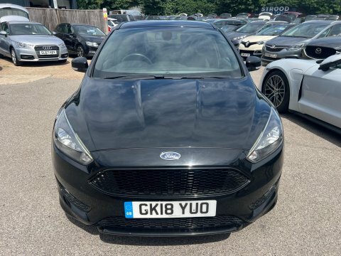 Ford Focus 1.0T Ecoboost St-line GK18YUO Black #2