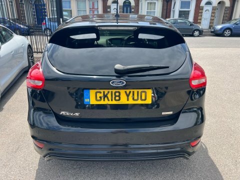 Ford Focus 1.0T Ecoboost St-line GK18YUO Black #4