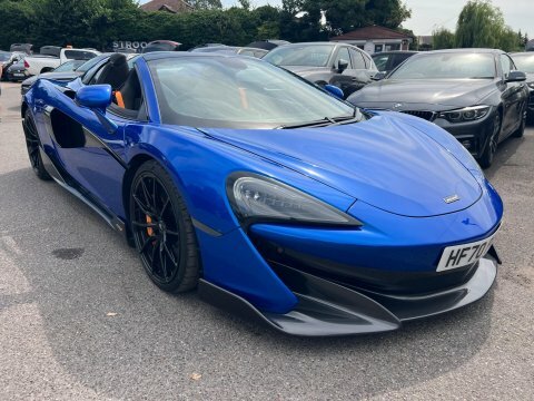McLaren 600LT 3.8T V8 Spider HF70PUU Blue