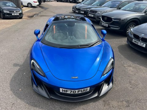 McLaren 600LT 3.8T V8 Spider HF70PUU Blue #2