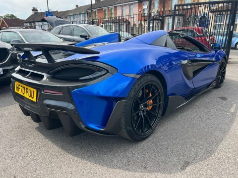 McLaren 600LT 3.8T V8 Spider HF70PUU Blue #6