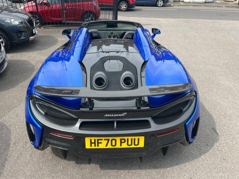 McLaren 600LT 3.8T V8 Spider HF70PUU Blue #5
