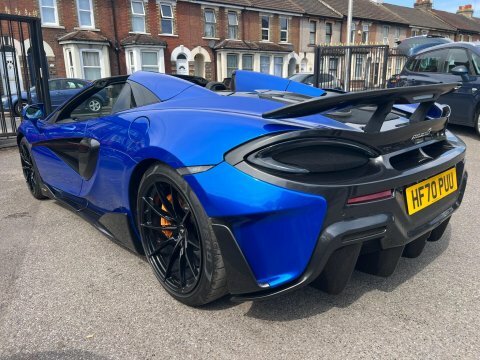 McLaren 600LT 3.8T V8 Spider HF70PUU Blue #3