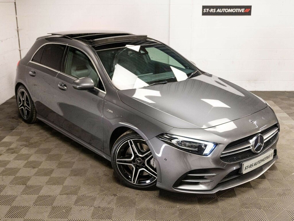 Mercedes-Benz A Class Hatchback 2.0 A35 Amg Premium Plus Spds Dct 4Mat NL69SSO Grey #5