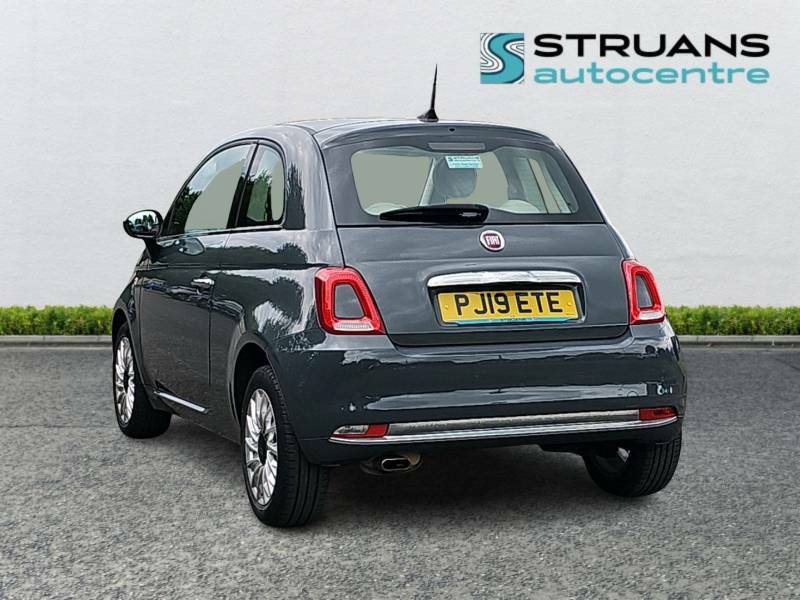 Fiat 500 Lounge 1.2 - 2019 19 PJ19ETE Grey #2