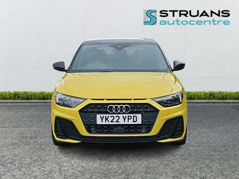 Audi A1 35 Tfsi Black Edition S Tronic Sportback YK22YPD Yellow #3