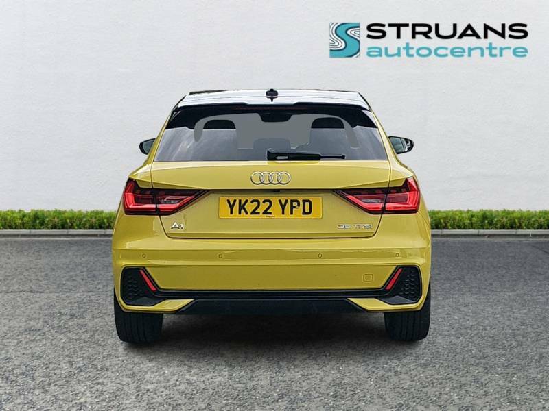 Audi A1 35 Tfsi Black Edition S Tronic Sportback Yellow #4