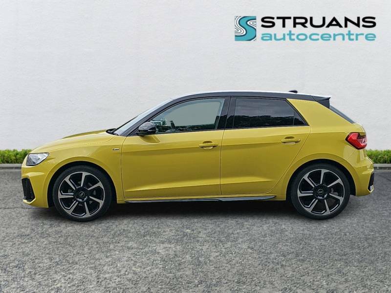 Audi A1 35 Tfsi Black Edition S Tronic Sportback YK22YPD Yellow #6