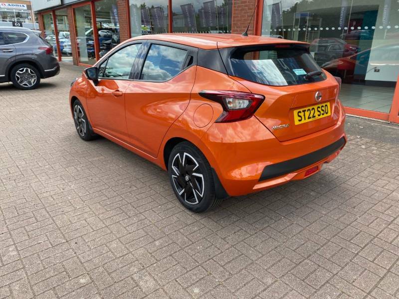 Nissan Micra Acenta 1.0 Ig-t 92 - 2022 22 ST22SSO Orange #3