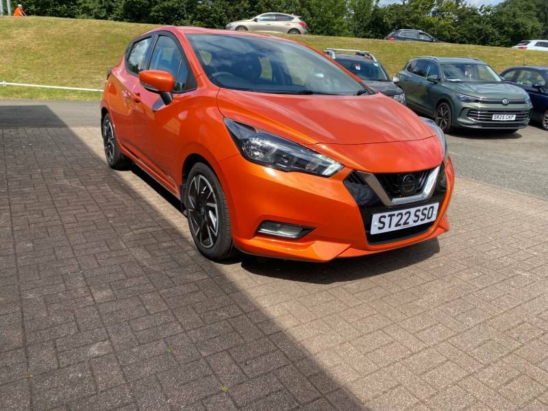Nissan Micra Acenta 1.0 Ig-t 92 - 2022 22 Orange