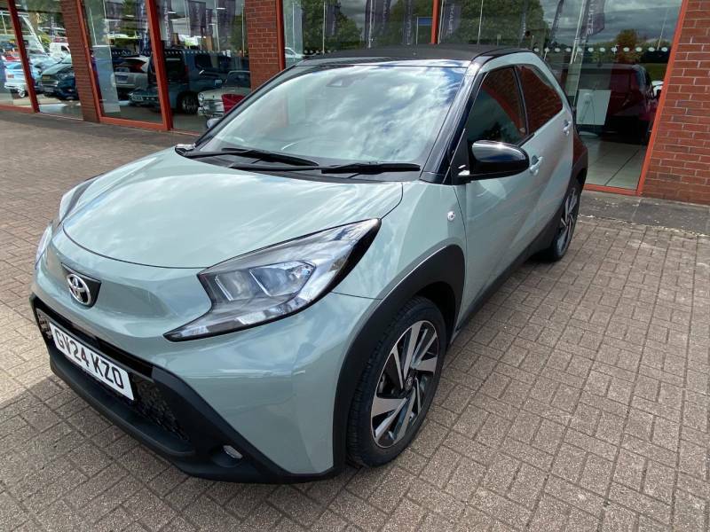 Toyota Aygo X Edge 1.0 Vvt-i Canvasparking - 2024 2 GV24KZO Green #2