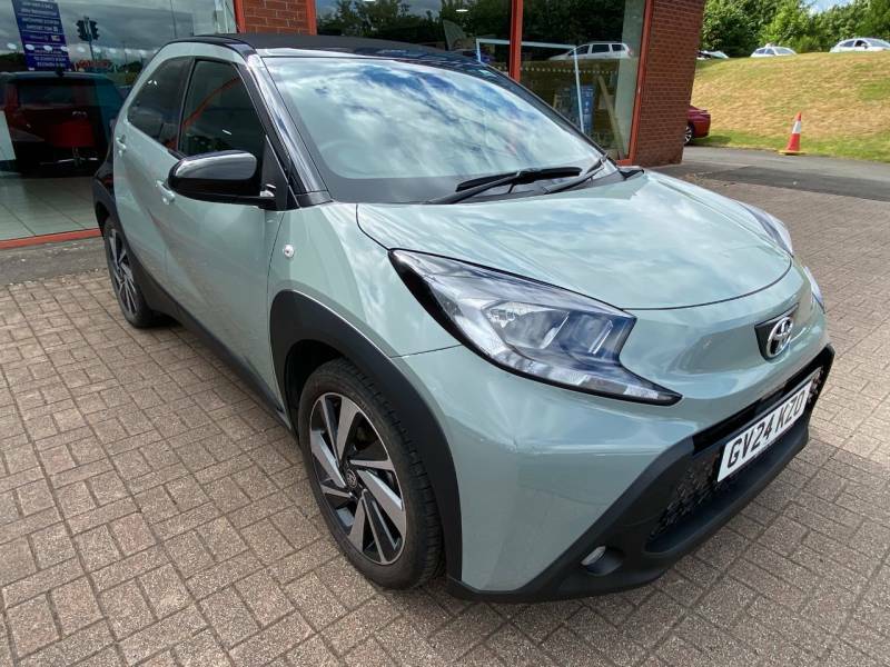 Toyota Aygo X Edge 1.0 Vvt-i Canvasparking - 2024 2 GV24KZO Green #3