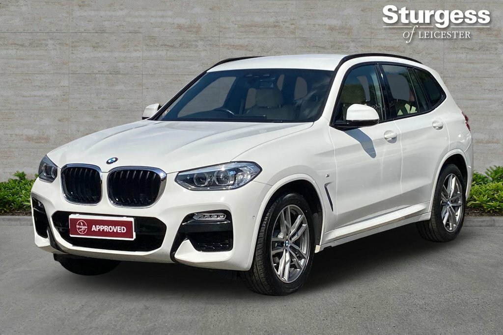 BMW X3 2L M Sport FE68OLR White #3