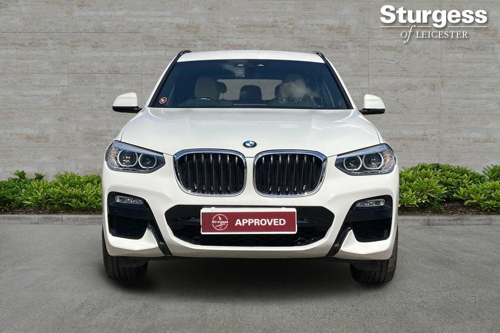 BMW X3 2L M Sport FE68OLR White #2