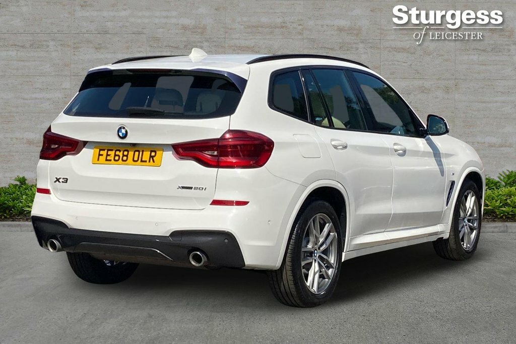 BMW X3 2L M Sport FE68OLR White #5
