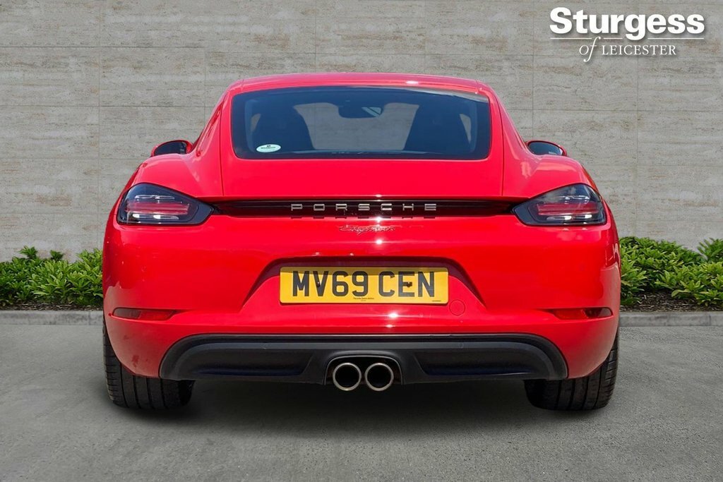 Porsche 718 Cayman Coupe Red #6