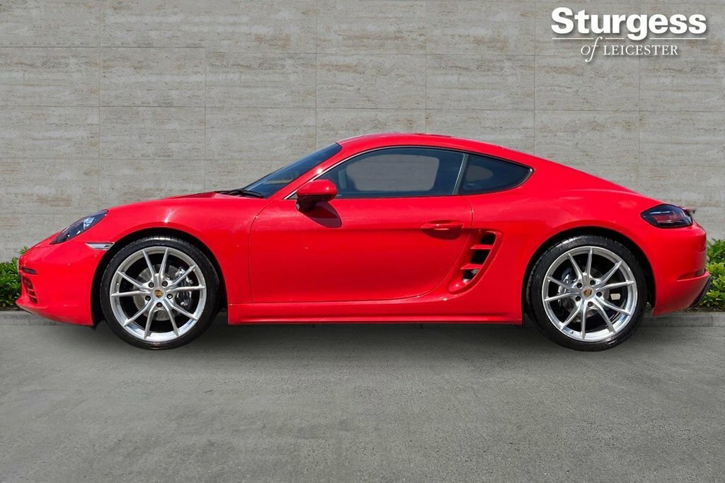 Porsche 718 Cayman Coupe Red #4