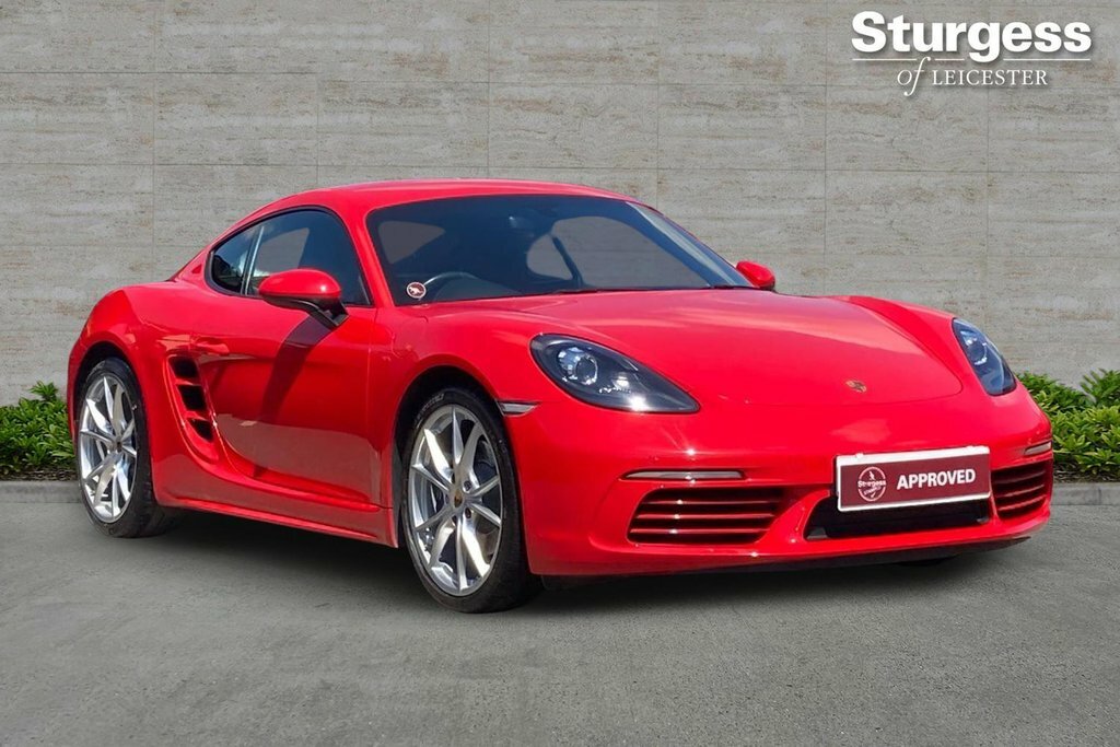 Porsche 718 Cayman Coupe Red