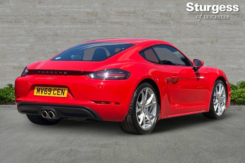 Porsche 718 Cayman Coupe Red #5
