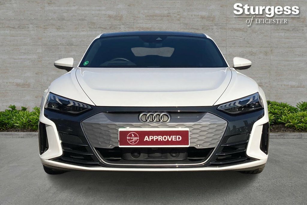 Audi E Tron GT Saloon White #2