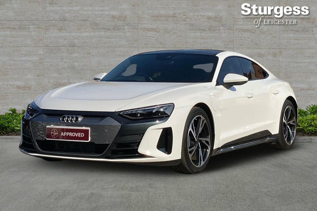 Audi E Tron GT Saloon White #3