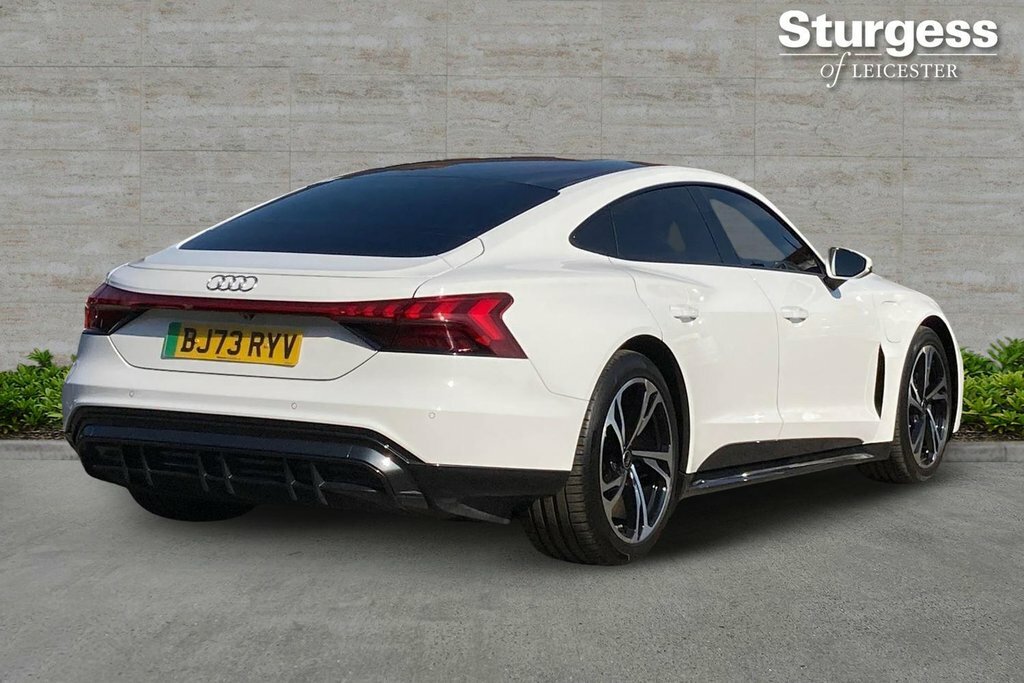 Audi E Tron GT Saloon White #5