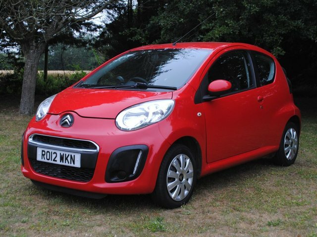 Citroen C1 1.0I Vtr Hatchback RO12WKN Red