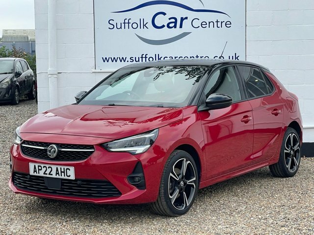 Vauxhall Corsa 1.2 Turbo Sri Edition Red