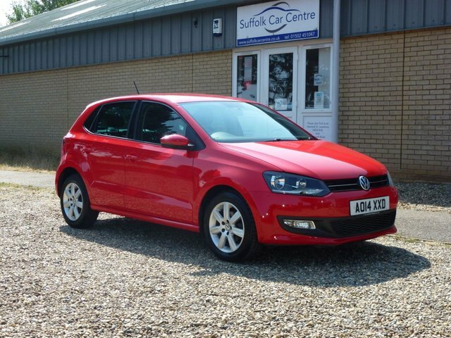 Volkswagen Polo 1.2 Match Edition Hatchback AO14XXD Red #2