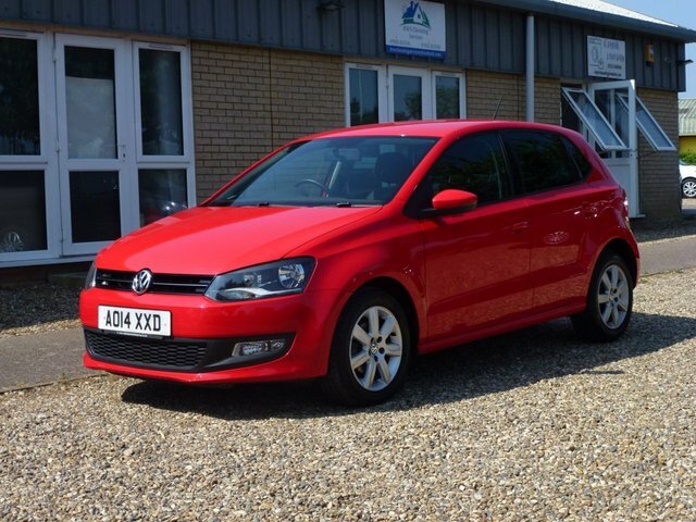 Volkswagen Polo 1.2 Match Edition Hatchback Red