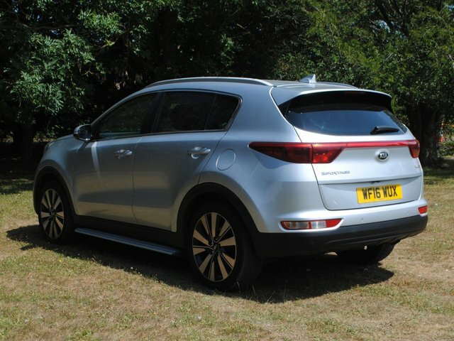 Kia Sportage 1.7 Crdi 3 Suv WF16WUX Silver #6