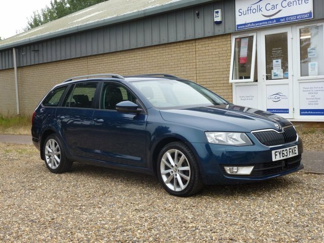 Skoda Octavia 1.6 Tdi Elegance Estate Blue #2