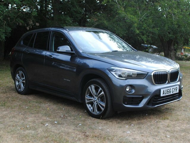 BMW X1 2.0 20D Sport Suv AU66GYR Grey #5