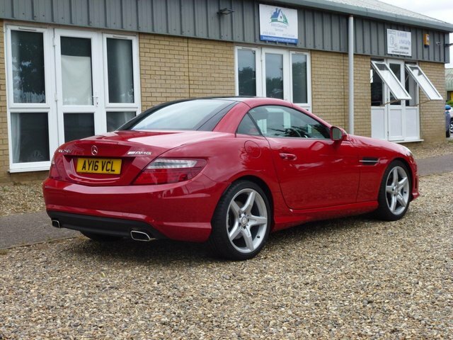 Mercedes-Benz SLK 2.1 Slk250d Amg Sport Red #5