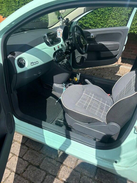 Fiat 500 1.2 500 My17 1.2 69Hp Lounge 2017 Green #2