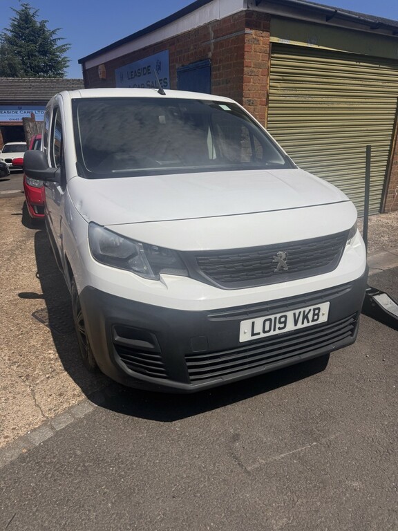 Peugeot Partner 1.5 Bluehdi Professional L1 101 Bhp In White With White #8