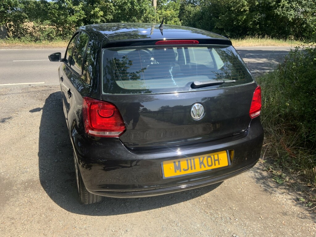 Volkswagen Polo 1.2 Se 2011 Black #4