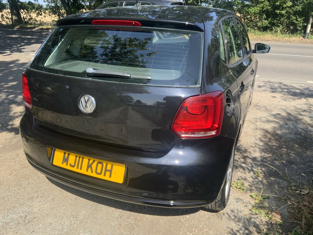 Volkswagen Polo 1.2 Se 2011 Black #6