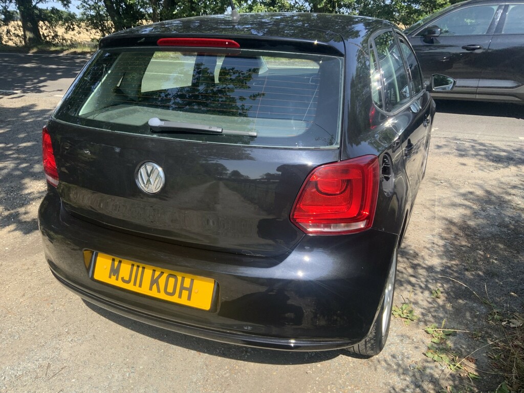 Volkswagen Polo 1.2 Se 2011 Black #5