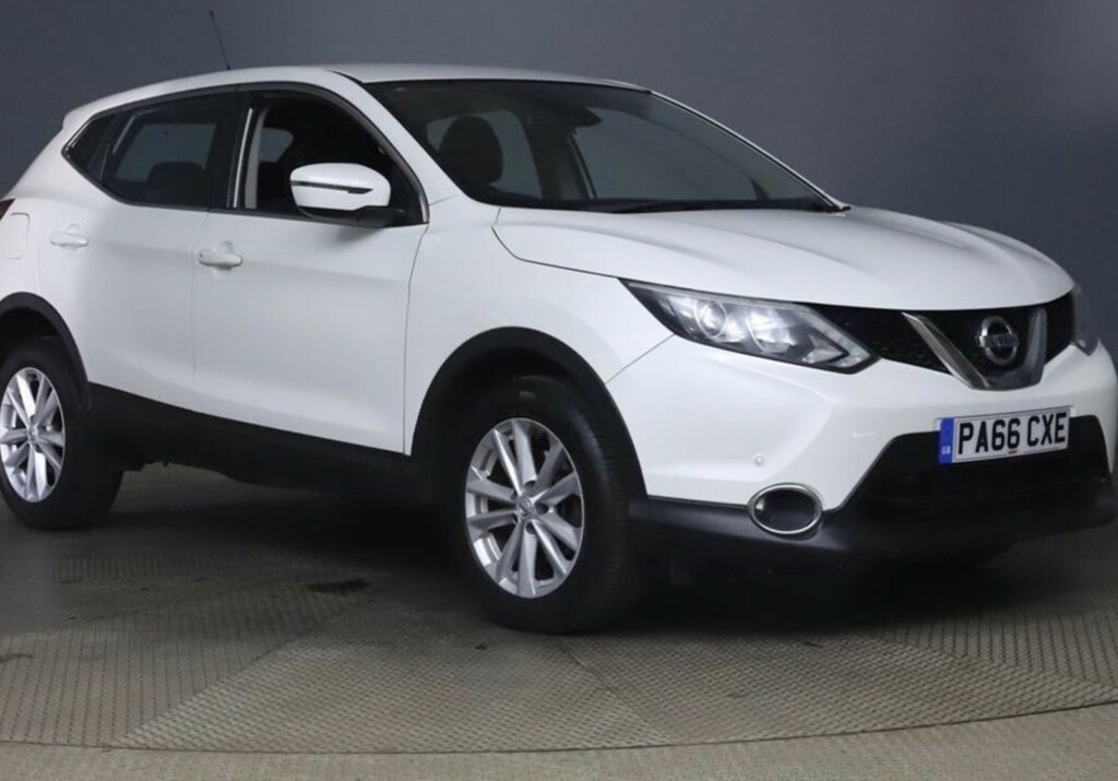 Nissan Qashqai 1.2 Dig-t Acenta 2017 White #4