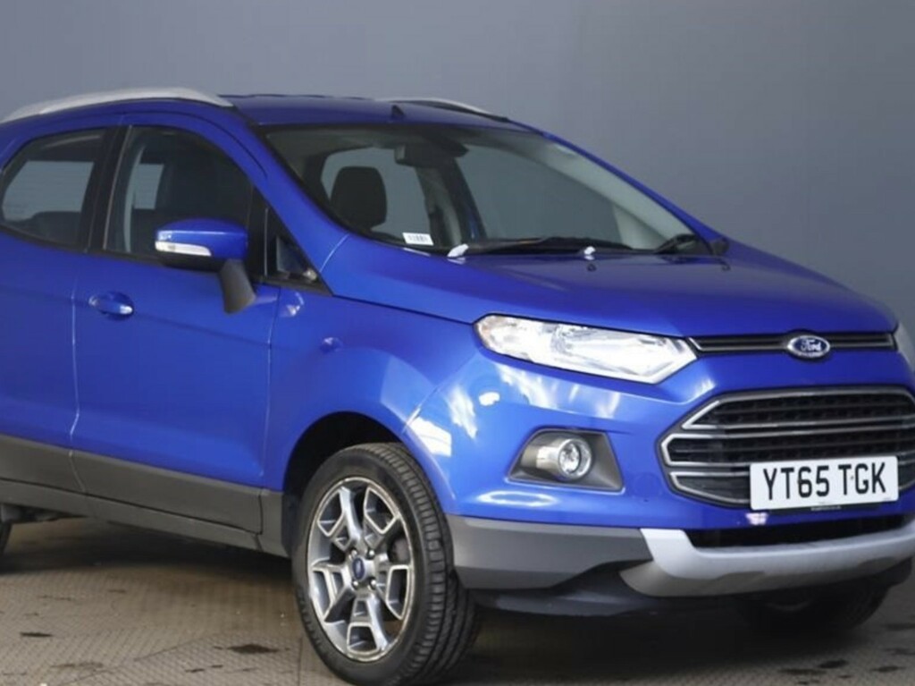 Ford Ecosport 1.0 T Ecoboost Titanium Blue #3