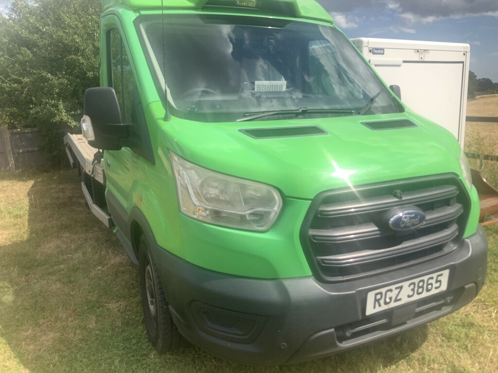 Ford Transit Custom 2.0 350 Ecoblue Leader Recovery Truck 2020 Green #6