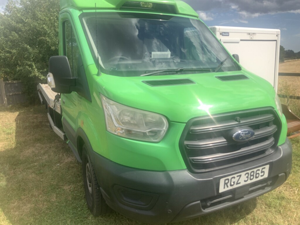Ford Transit Custom 2.0 350 Ecoblue Leader Recovery Truck 2020 Green #5